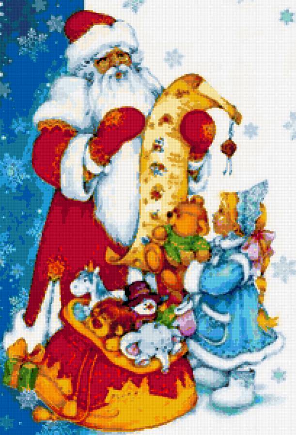 №315794 - для летей, подарки, снегурочка, новый год, дед мороз, детям - предпросмотр