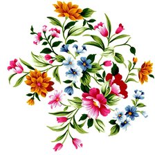 Схема вышивки «Букет-3»