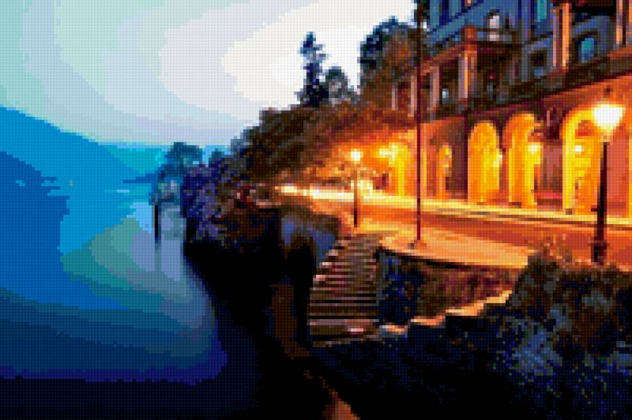 городской пейзаж - город, городской пейзаж - предпросмотр