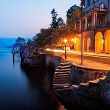 Схема вышивки «городской пейзаж»