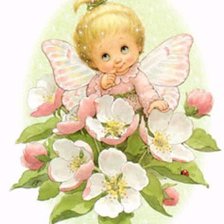 Схема вышивки «Ангелочек»