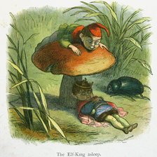 Схема вышивки «Ричард Дойль.Эльф король.»