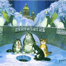 Схема вышивки «рыбалка»