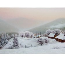 Схема вышивки «карпаты»