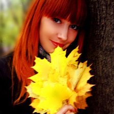 Схема вышивки «девушка»