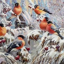 Схема вышивки «картина»