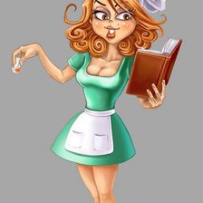 Схема вышивки «Прекрасны повар»