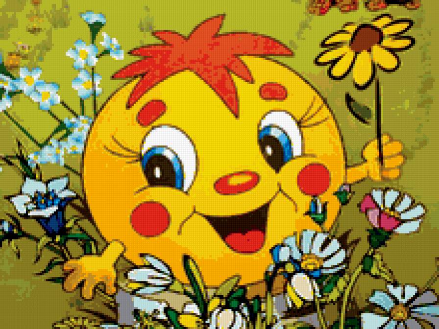 колобок - подушка, детям - предпросмотр