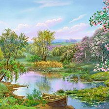 Схема вышивки «лето»