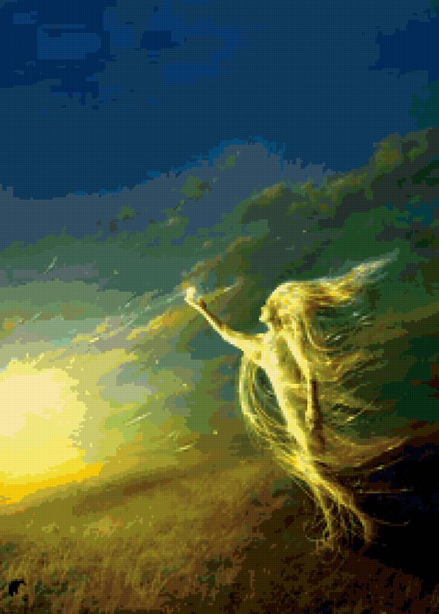 martin lisec. - люди, абстракция, феи, фэнтези, небо - предпросмотр