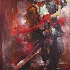 Схема вышивки «танго»