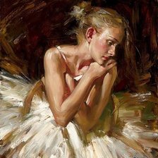 Схема вышивки «балет»