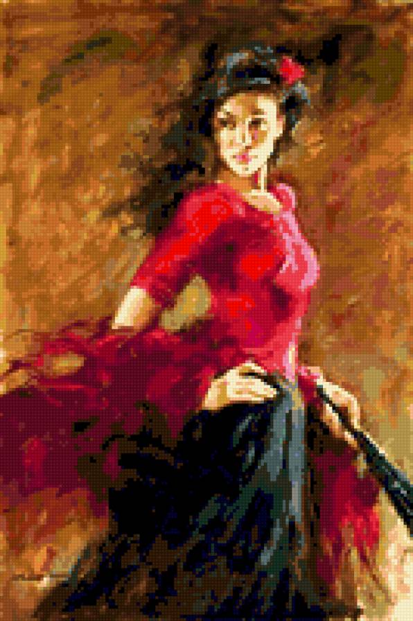 испанка - танец - предпросмотр