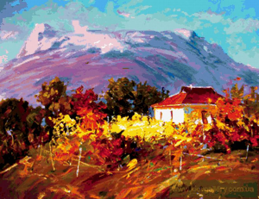 Крымские пейзажи - горы, пейзаж, крым - предпросмотр