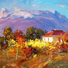 Схема вышивки «Крымские пейзажи»