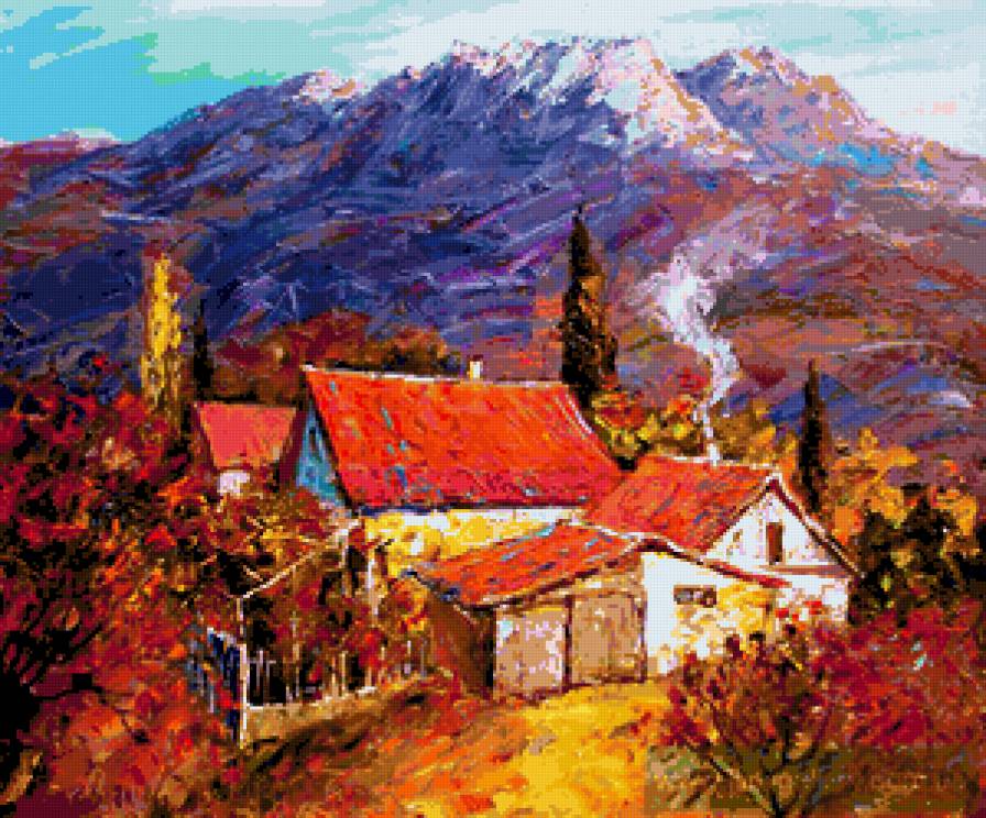 Пейзаж - крым, горы, пейзаж - предпросмотр