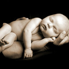 Схема вышивки «младенец»