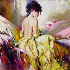 Схема вышивки «женственность»