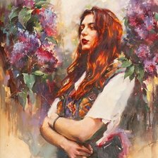 Схема вышивки «мысли»