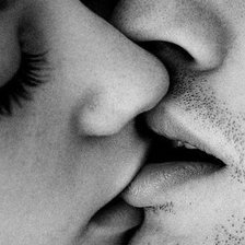 Схема вышивки «поцелуй»