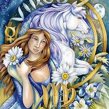 Схема вышивки «дева»