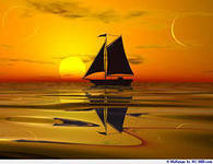 Схема вышивки «закат 3»