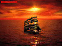 Схема вышивки «закат 4»