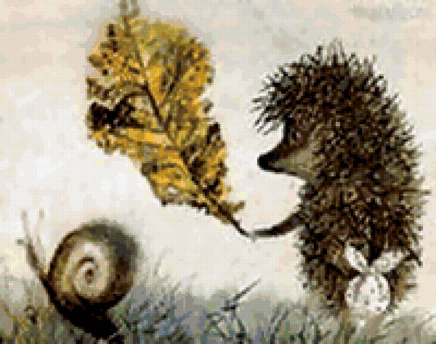 ежик в тумане - туман.ежик. мультфильм. сказка. детство - предпросмотр