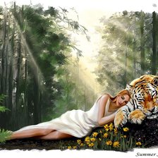 Схема вышивки «Лесная идилия»