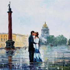 Схема вышивки «Белая ночь»