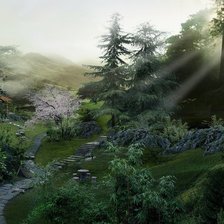 Схема вышивки «Серия "Сосны"»