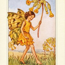 Схема вышивки «цветочные феи 7»