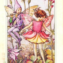 Схема вышивки «цветочные феи 8»