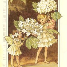 Схема вышивки «цветочные феи 10»