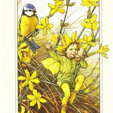 Схема вышивки «цветочные феи 12»