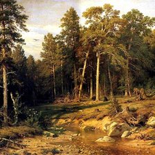 Схема вышивки «Серия "Сосны"»