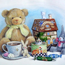 За чашкой чая