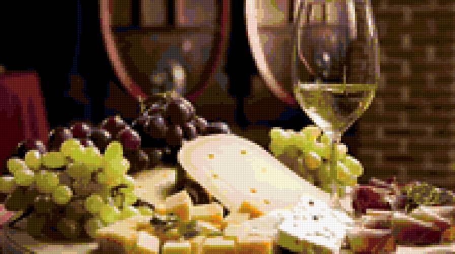 Вино - сыр, вино, бокал - предпросмотр