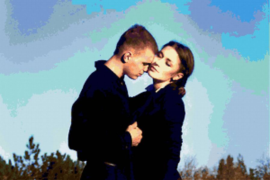 Любовь - любовь, влюбленная пара - предпросмотр