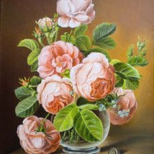 Схема вышивки «Розы»