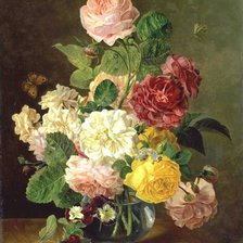 Схема вышивки «Розы»