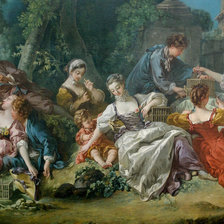 Схема вышивки «Праздник в саду»