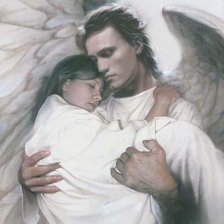 Схема вышивки «серия "ангелы"»