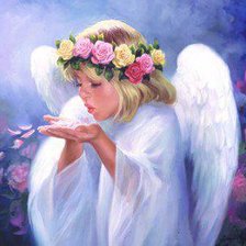 Схема вышивки «серия "ангелы"»