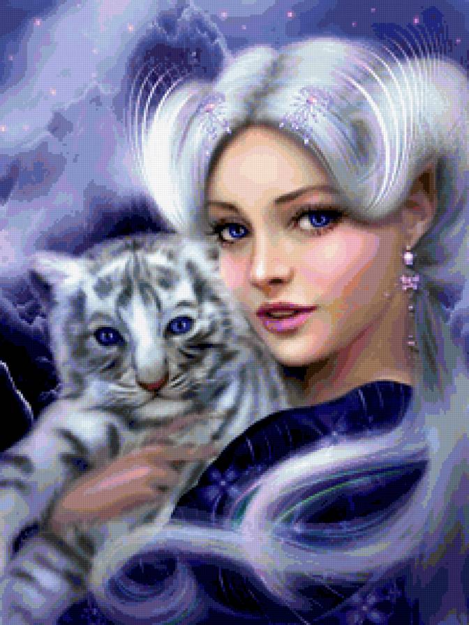 Снежный Барсик - красота, девушки - предпросмотр