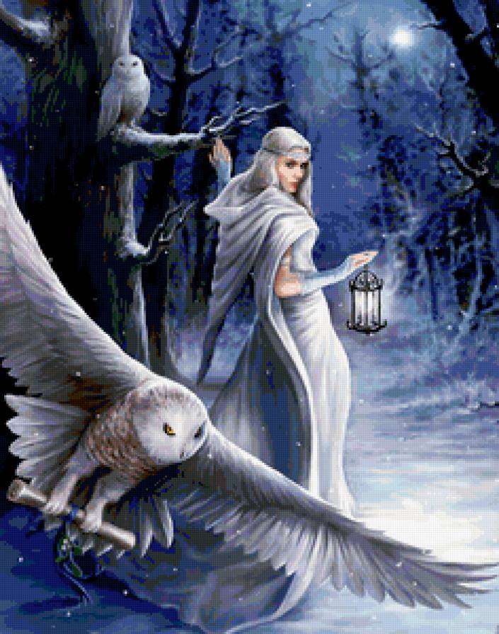 Полнолунье - красота, девушки - предпросмотр