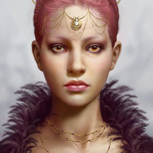 Схема вышивки «Эльфийская принцеса»