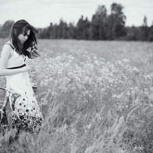 Схема вышивки «Girl»