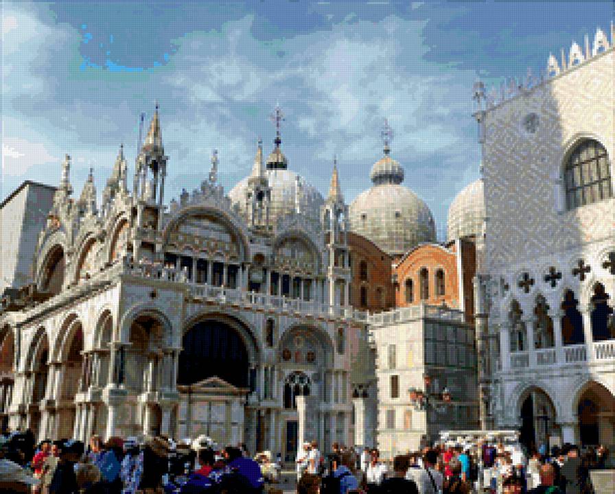 Венеция дворец Дожей - дворец дожей, европа, венеция - предпросмотр