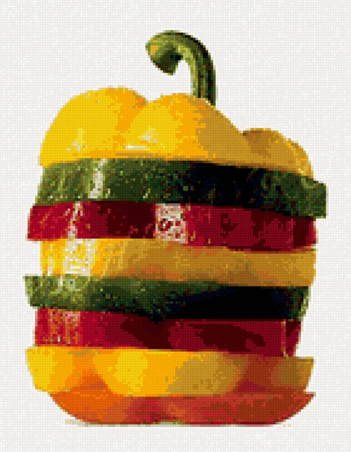 ПЕРЧИК - МОЗАЙКА - овощи, кухня, перец - предпросмотр